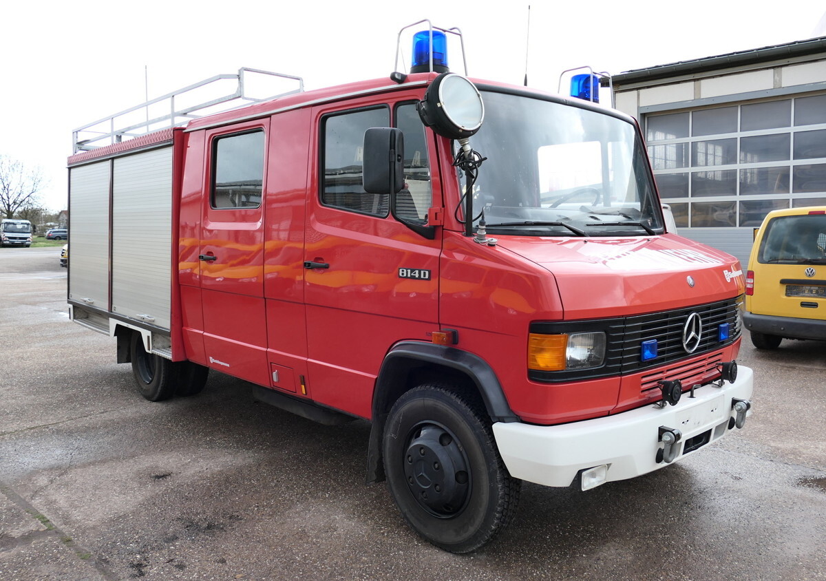 MERCEDES-BENZ 814 D LF 8/6 DoKa AHK Löschwassertank 600L Schli - Линейка: снимка 3 MERCEDES-BENZ 814 D LF 8/6 DoKa AHK Löschwassertank 600L Schli - Линейка: снимка 3