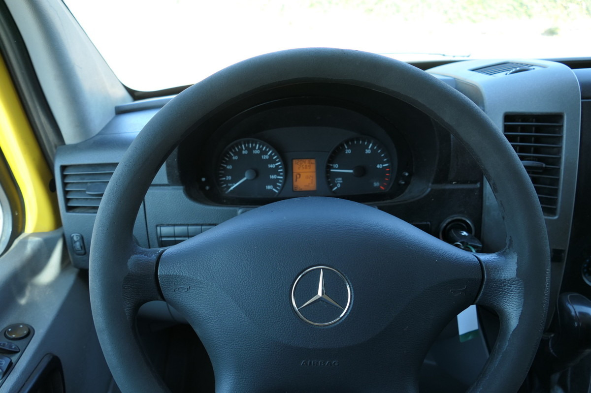 Лекотоварен автомобил фургон MERCEDES-BENZ SPRINTER 310 CDI MAXI EURO-5 KOFFER REGALE KAMER: снимка 11