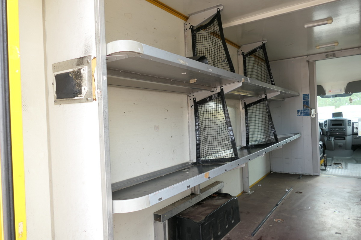 Лекотоварен автомобил фургон MERCEDES-BENZ SPRINTER 310 CDI MAXI EURO-5 KOFFER REGALE KAMER: снимка 7