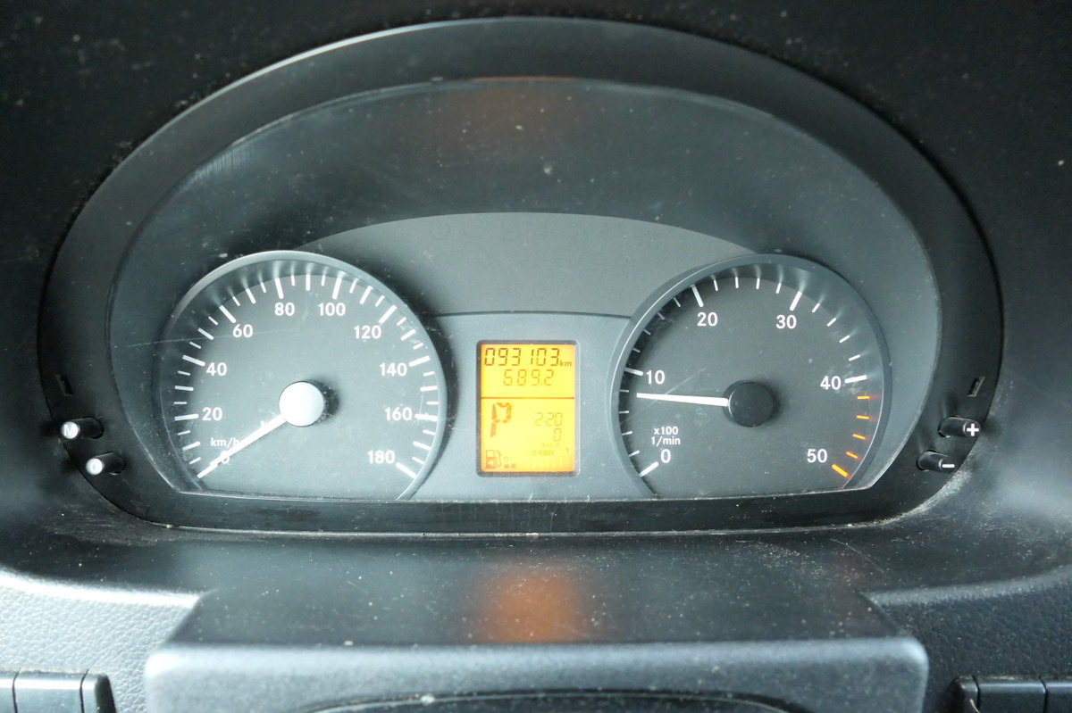 Лекотоварен автомобил фургон MERCEDES-BENZ SPRINTER 310 CDI MAXI EURO-5 KOFFER REGALE KAMER: снимка 13