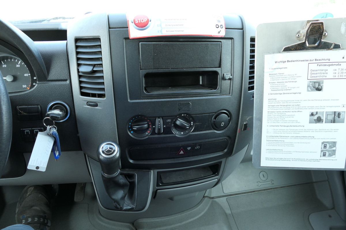 Лекотоварен автомобил фургон MERCEDES-BENZ SPRINTER 310 CDI MAXI EURO-5 KOFFER REGALE KAMER: снимка 11