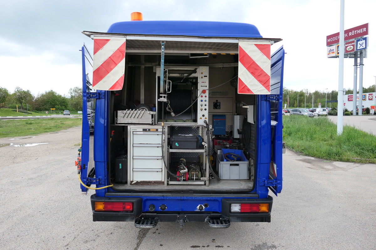 MERCEDES-BENZ Vario 816 D Kanalinspektion Kanal TV Standheizun - Каналопочистваща машина: снимка 1 MERCEDES-BENZ Vario 816 D Kanalinspektion Kanal TV Standheizun - Каналопочистваща машина: снимка 1