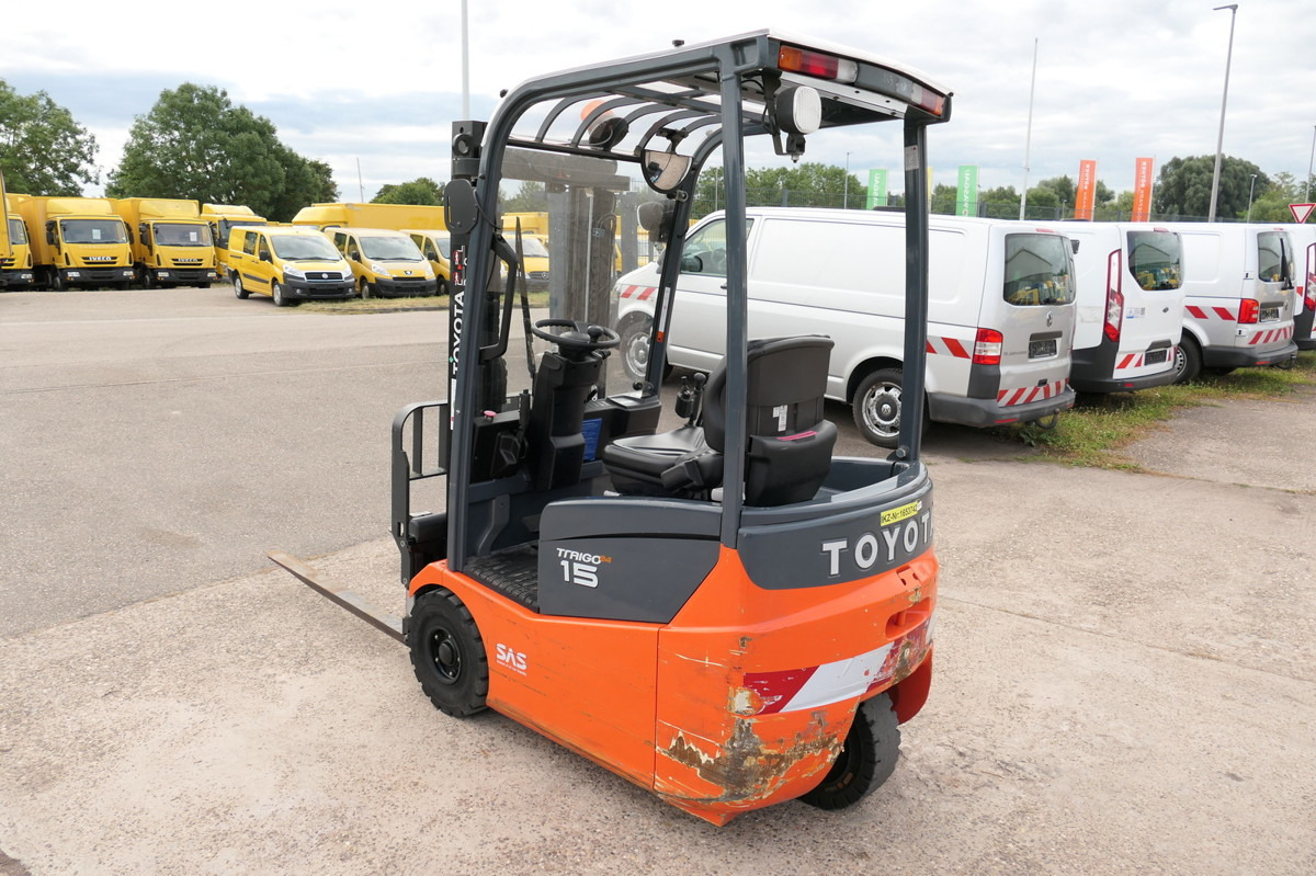 TOYOTA 7 FBEST 15 DUPLEX 4-VENTIL 3-Rad - Електрокар: снимка 3 TOYOTA 7 FBEST 15 DUPLEX 4-VENTIL 3-Rad - Електрокар: снимка 3