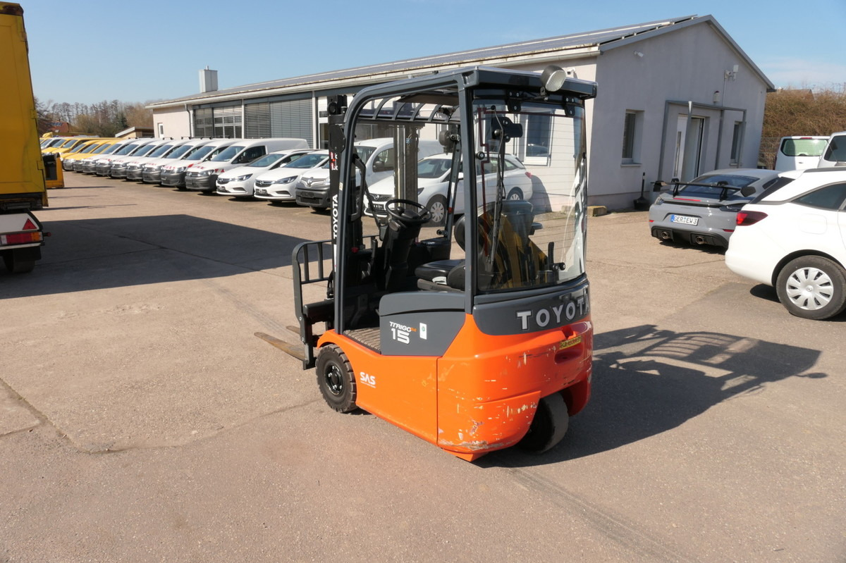 TOYOTA 7FBEST 15 Elektro 3-Rad - Електрокар: снимка 4 TOYOTA 7FBEST 15 Elektro 3-Rad - Електрокар: снимка 4