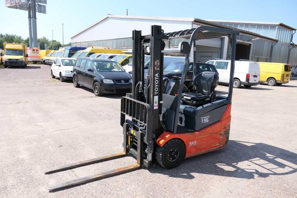 TOYOTA 7FBEST 15 Elektro 3-Rad - Електрокар: снимка 2 TOYOTA 7FBEST 15 Elektro 3-Rad - Електрокар: снимка 2