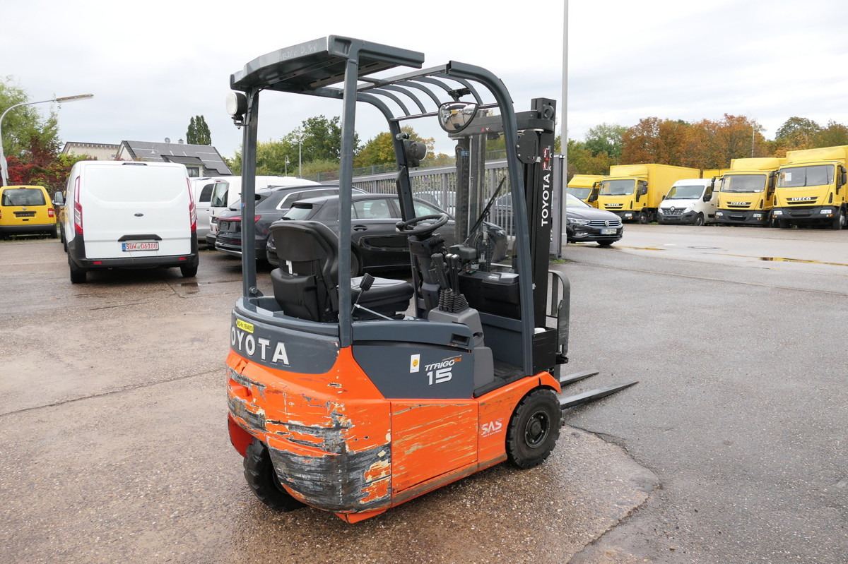 TOYOTA 7FBEST 15 Elektro 3-Rad - Електрокар: снимка 4 TOYOTA 7FBEST 15 Elektro 3-Rad - Електрокар: снимка 4