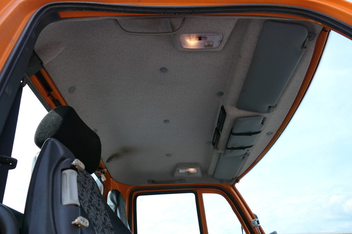 Бордови камион, Комунална/ Специална техника UNIMOG U400  405/12 AHK KLIMA ZAPFWELLE vorn SFZ KOMMUN: снимка 9