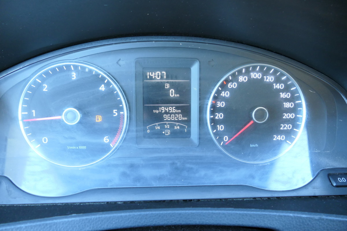 Малък ван VW T5 Transporter 2.0 TDI PARKTRONIK EURO-5 2xSCHIE: снимка 14