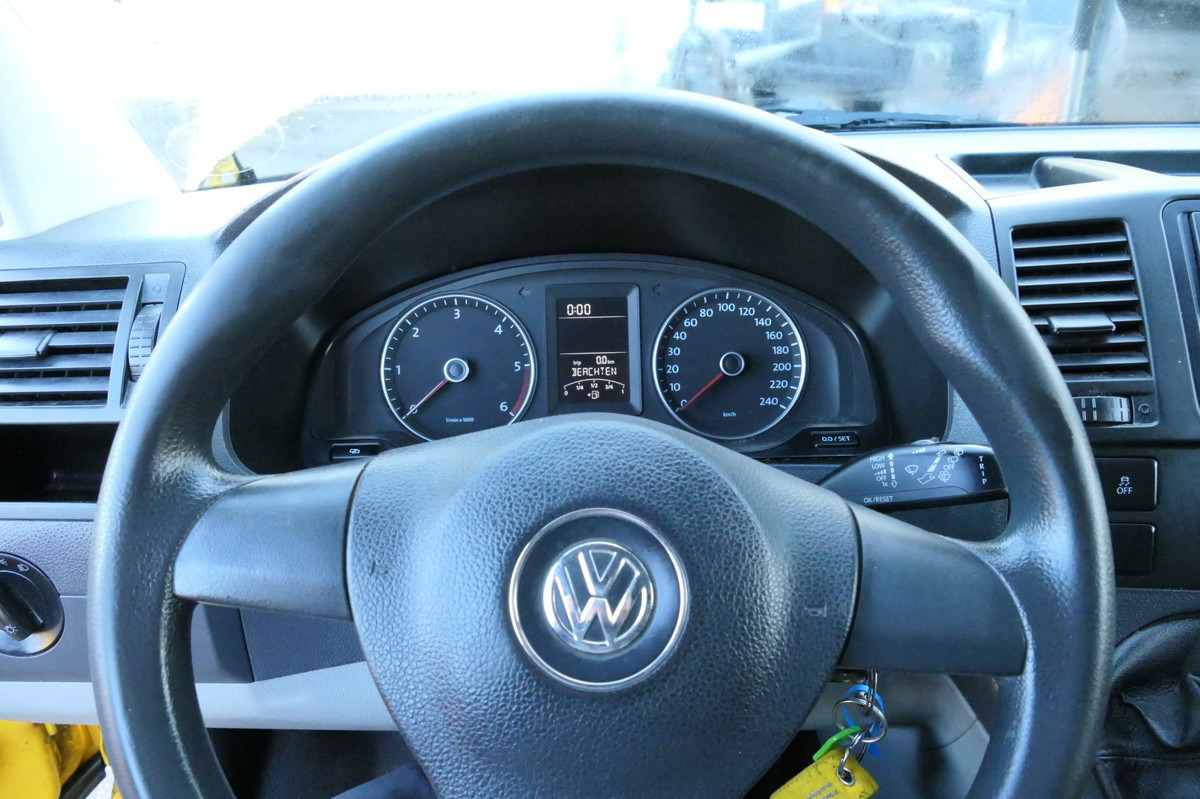 Малък ван VW T5 Transporter 2.0 TDI PARKTRONIK EURO-5 2xSCHIE: снимка 15