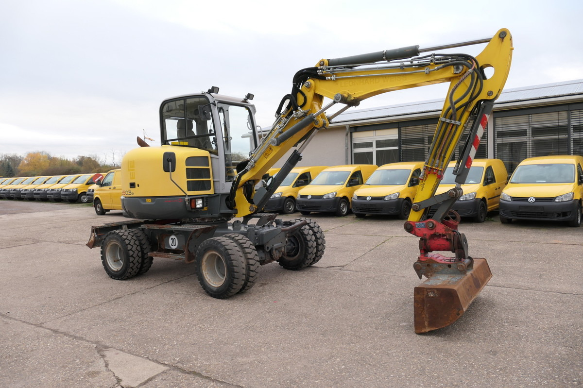 WACKER 6503-2 E05-07 Miniradbagger - Мини багер: снимка 2 WACKER 6503-2 E05-07 Miniradbagger - Мини багер: снимка 2