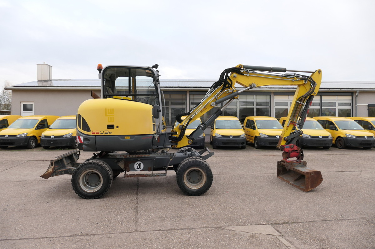 WACKER 6503-2 E05-07 Miniradbagger - Мини багер: снимка 1 WACKER 6503-2 E05-07 Miniradbagger - Мини багер: снимка 1