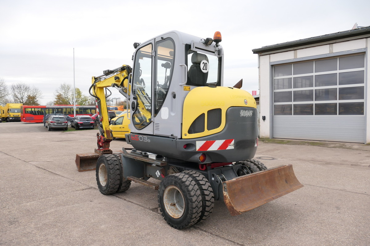 WACKER 6503-2 E05-07 Miniradbagger - Мини багер: снимка 5 WACKER 6503-2 E05-07 Miniradbagger - Мини багер: снимка 5