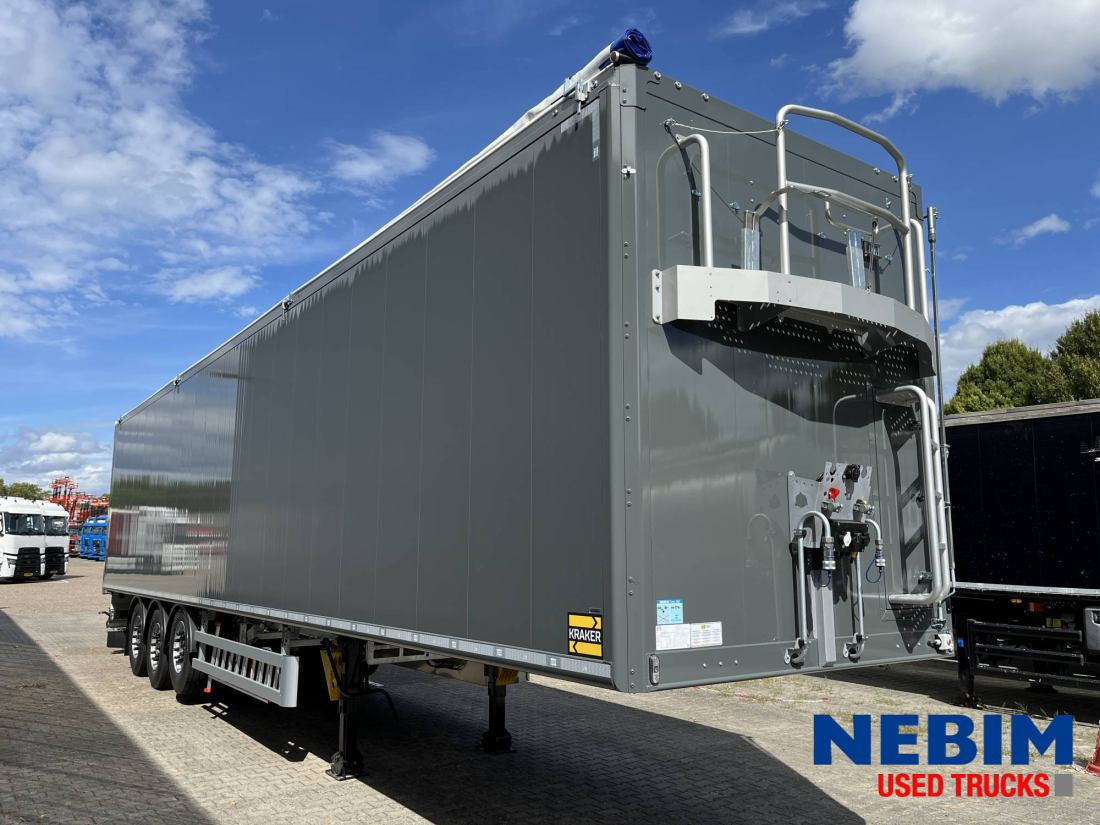 С плъзгащ под полуремарке Kraker CF-Z 200ZL - 92m3 - NEW - 10mm - Schmutz plane - L ift: снимка 14 С плъзгащ под полуремарке Kraker CF-Z 200ZL - 92m3 - NEW - 10mm - Schmutz plane - L ift: снимка 14