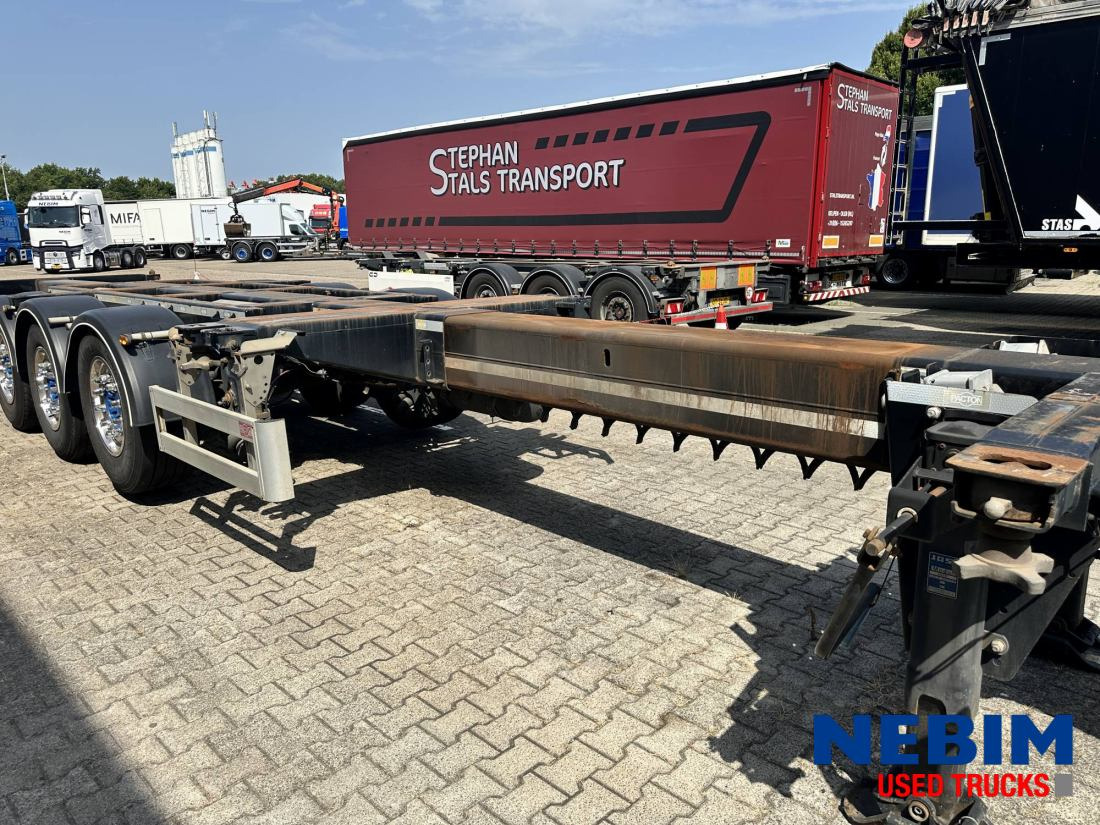 Pacton ET3 - Multi / Slider / Flex - Контейнеровоз/ Сменна каросерия полуремарке: снимка 3 Pacton ET3 - Multi / Slider / Flex - Контейнеровоз/ Сменна каросерия полуремарке: снимка 3