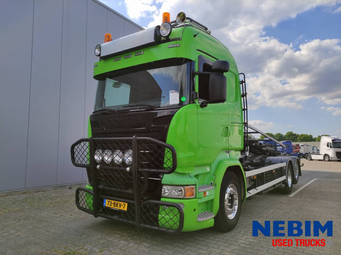 Scania R560 V8 6x2 Retarder - NCH 20 ton cable system - Контейнеровоз/ Сменна каросерия камион: снимка 1 Scania R560 V8 6x2 Retarder - NCH 20 ton cable system - Контейнеровоз/ Сменна каросерия камион: снимка 1
