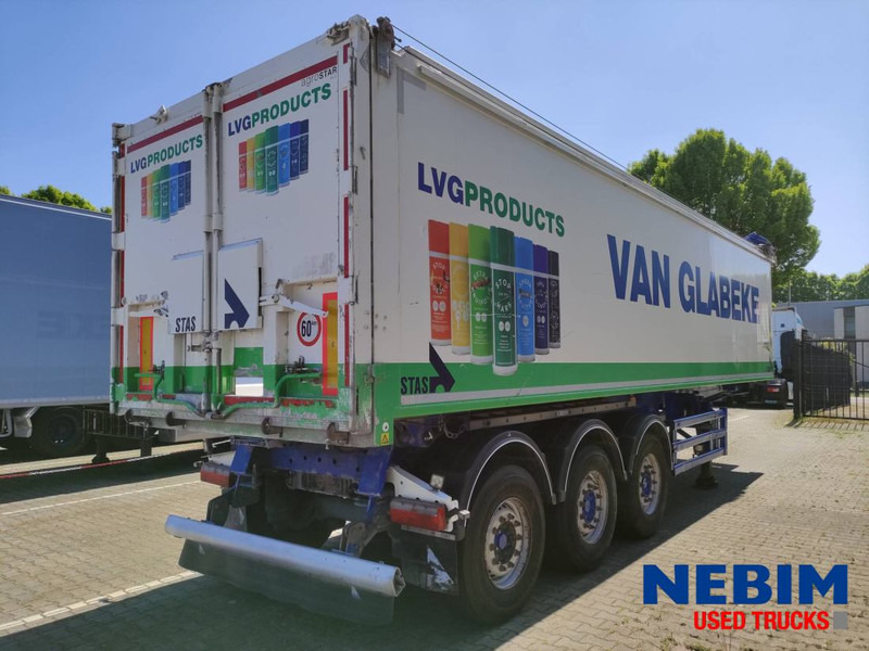 Stas S300CX 48m3 - FULL ALU kipper - Самосвал полуремарке: снимка 2 Stas S300CX 48m3 - FULL ALU kipper - Самосвал полуремарке: снимка 2