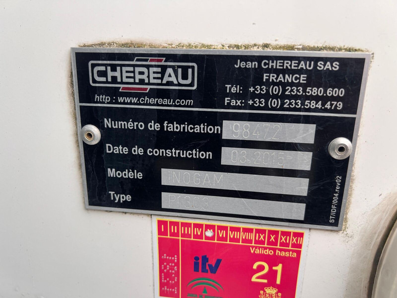 Рефрижератор полуремарке Chereau: снимка 17 Рефрижератор полуремарке Chereau: снимка 17