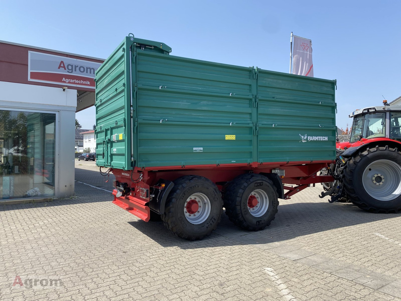 Farmtech TDK 2000/40 - Селскостопанско ремарке самосвал: снимка 1 Farmtech TDK 2000/40 - Селскостопанско ремарке самосвал: снимка 1