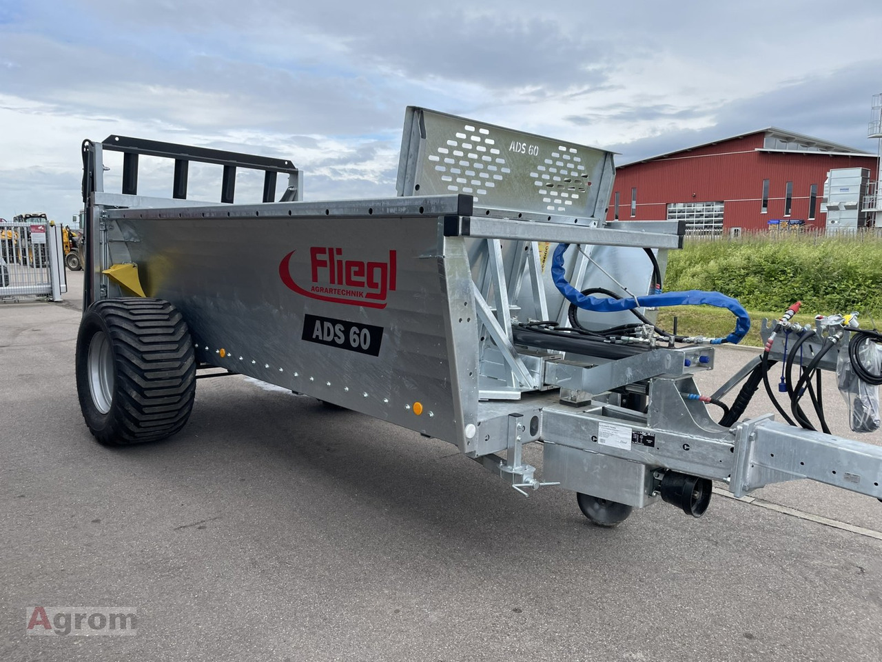 Нови Разпръсквач за оборски тор Fliegl ADS 60: снимка 7