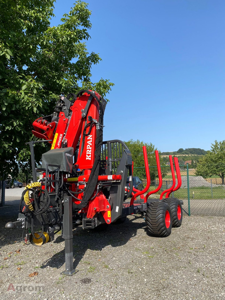 Krpan GP 15 D + 8,4Z Kran - Горско ремарке: снимка 1 Krpan GP 15 D + 8,4Z Kran - Горско ремарке: снимка 1