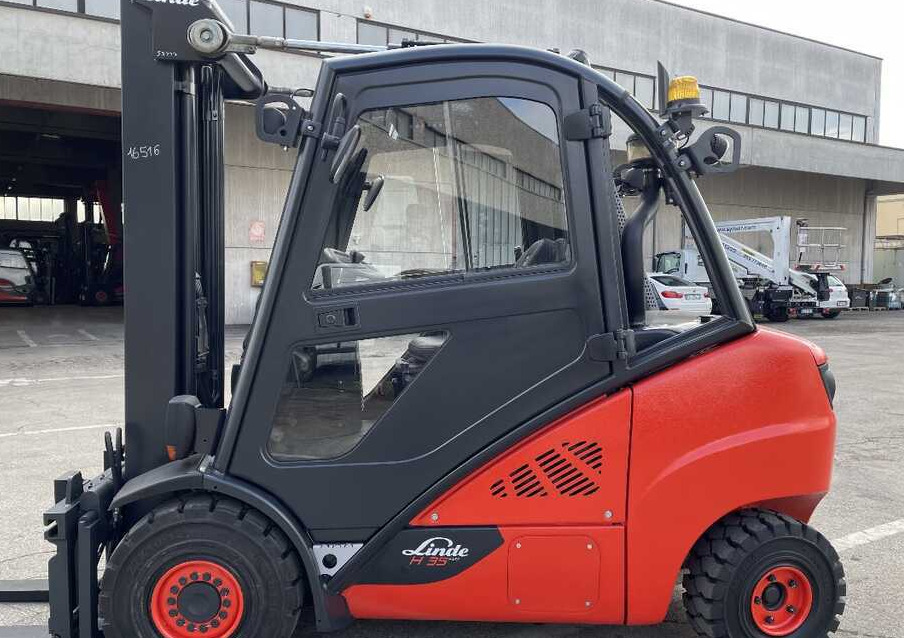 Linde H 35 D - Дизелов мотокар: снимка 2 Linde H 35 D - Дизелов мотокар: снимка 2