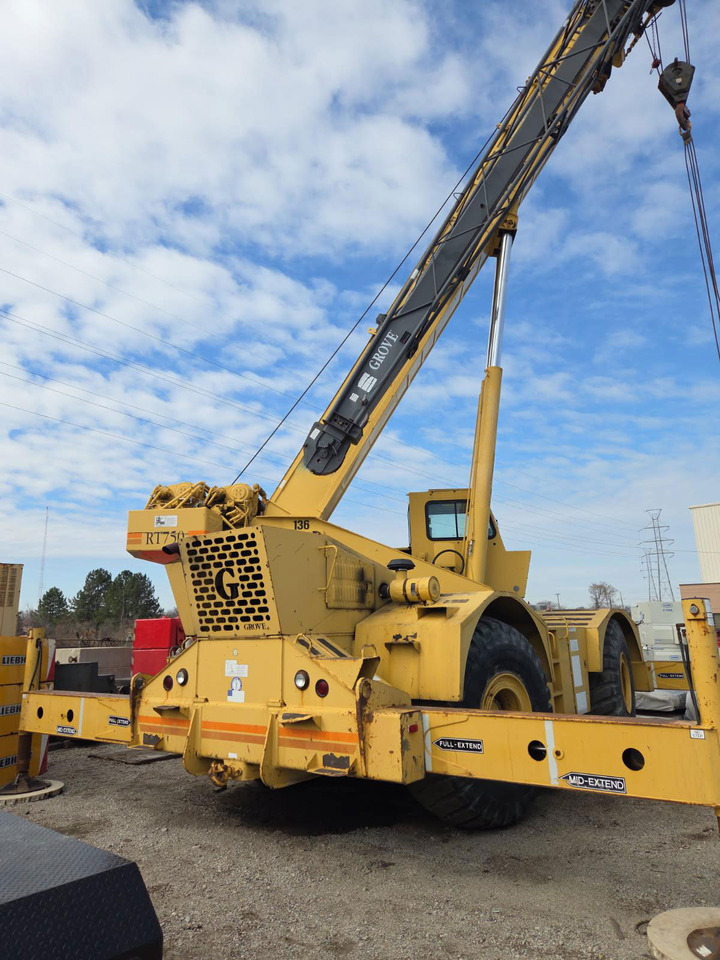 Grove RT750 - Автокран: снимка 1 Grove RT750 - Автокран: снимка 1