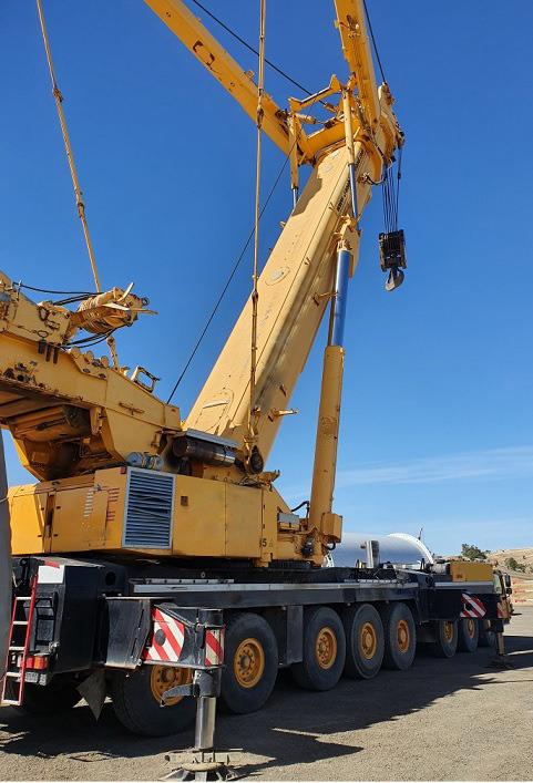 Liebherr LTM 1500-8.1 - Автокран: снимка 4 Liebherr LTM 1500-8.1 - Автокран: снимка 4