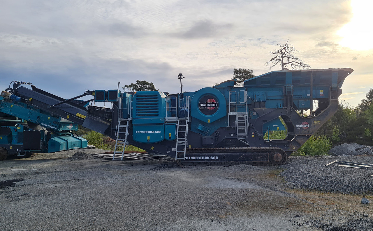 Powerscreen Premiertrak 600E - Челюстна трошачка: снимка 1 Powerscreen Premiertrak 600E - Челюстна трошачка: снимка 1