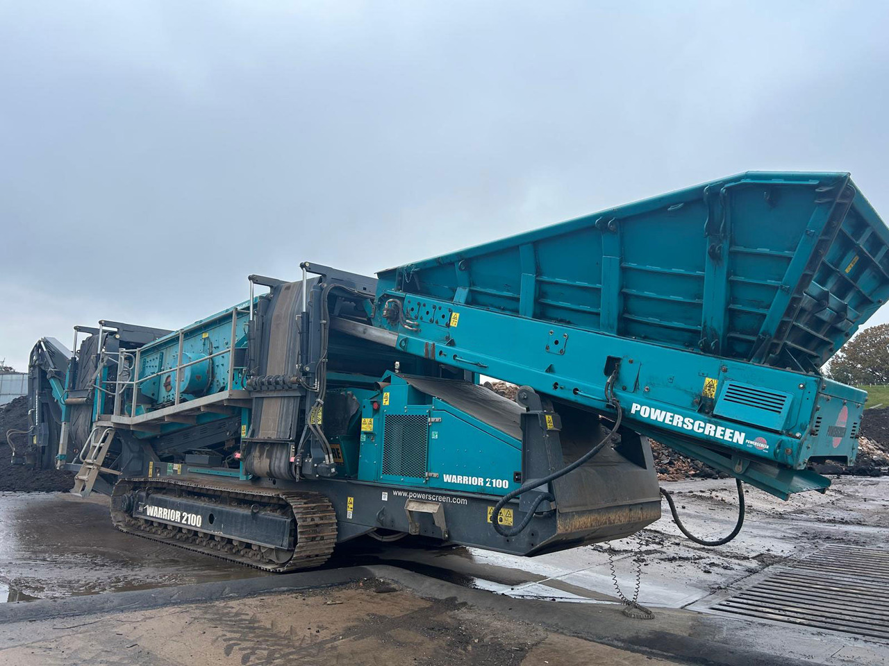 Powerscreen Warrior 2100 Spaleck - Пресевна инсталация: снимка 2 Powerscreen Warrior 2100 Spaleck - Пресевна инсталация: снимка 2