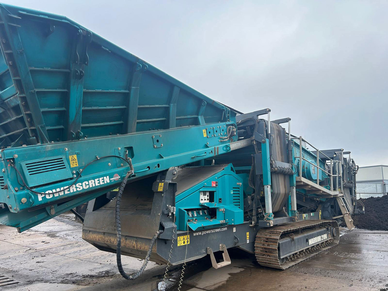 Powerscreen Warrior 2100 Spaleck - Пресевна инсталация: снимка 4 Powerscreen Warrior 2100 Spaleck - Пресевна инсталация: снимка 4