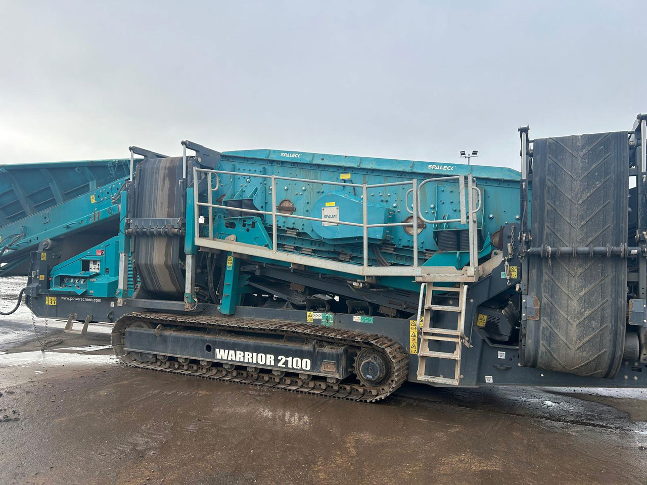 Powerscreen Warrior 2100 Spaleck - Пресевна инсталация: снимка 5 Powerscreen Warrior 2100 Spaleck - Пресевна инсталация: снимка 5