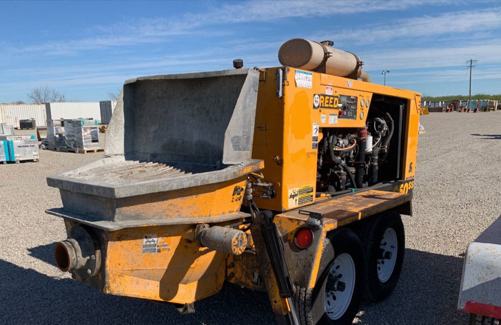 Reed C50SS - Стационарна бетон помпа: снимка 3 Reed C50SS - Стационарна бетон помпа: снимка 3