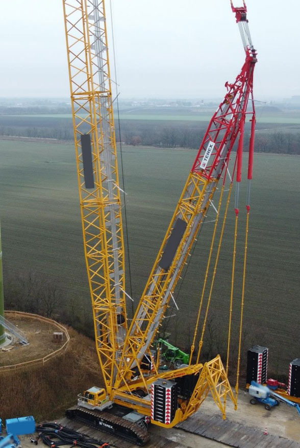 Terex Demag CC 3800-1 - Верижен кран: снимка 4 Terex Demag CC 3800-1 - Верижен кран: снимка 4