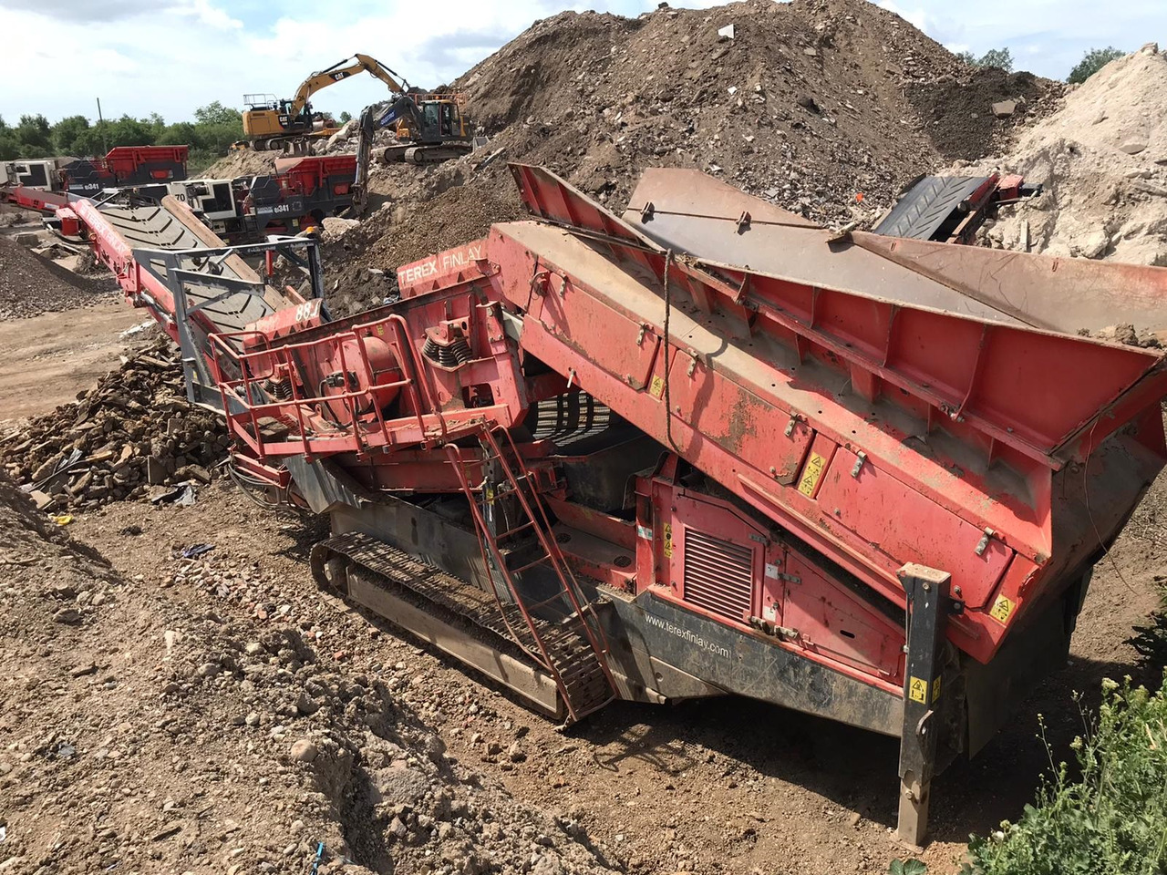 Terex Finlay 883 - Пресевна инсталация: снимка 4 Terex Finlay 883 - Пресевна инсталация: снимка 4
