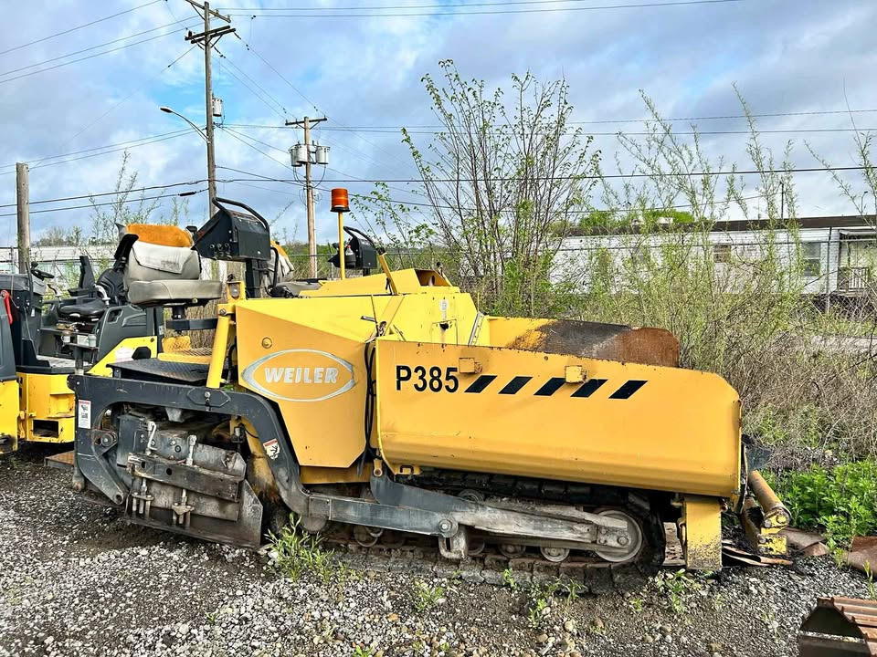 Weiler P385 - Асфалтополагач: снимка 1 Weiler P385 - Асфалтополагач: снимка 1