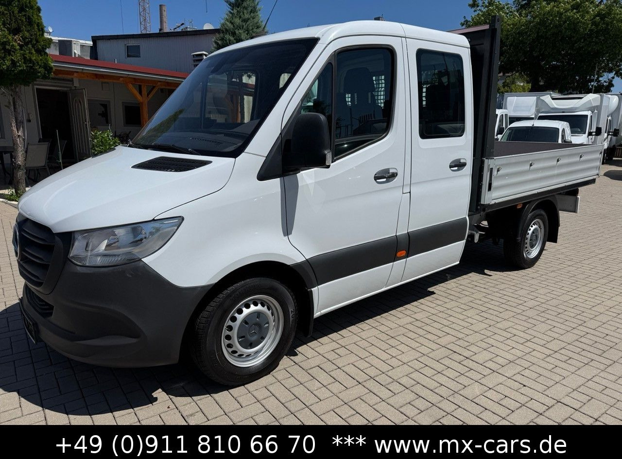 Mercedes-Benz Sprinter 214 CDi Doka Pritsche 6 Sitze No.314-18 - Бордови бус, Бус с двойна кабина: снимка 1 Mercedes-Benz Sprinter 214 CDi Doka Pritsche 6 Sitze No.314-18 - Бордови бус, Бус с двойна кабина: снимка 1