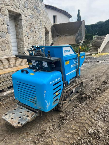 Brouette a chenilles messeri 1200 kg charge utile 1200d - Мини самосвал: снимка 1 Brouette a chenilles messeri 1200 kg charge utile 1200d - Мини самосвал: снимка 1