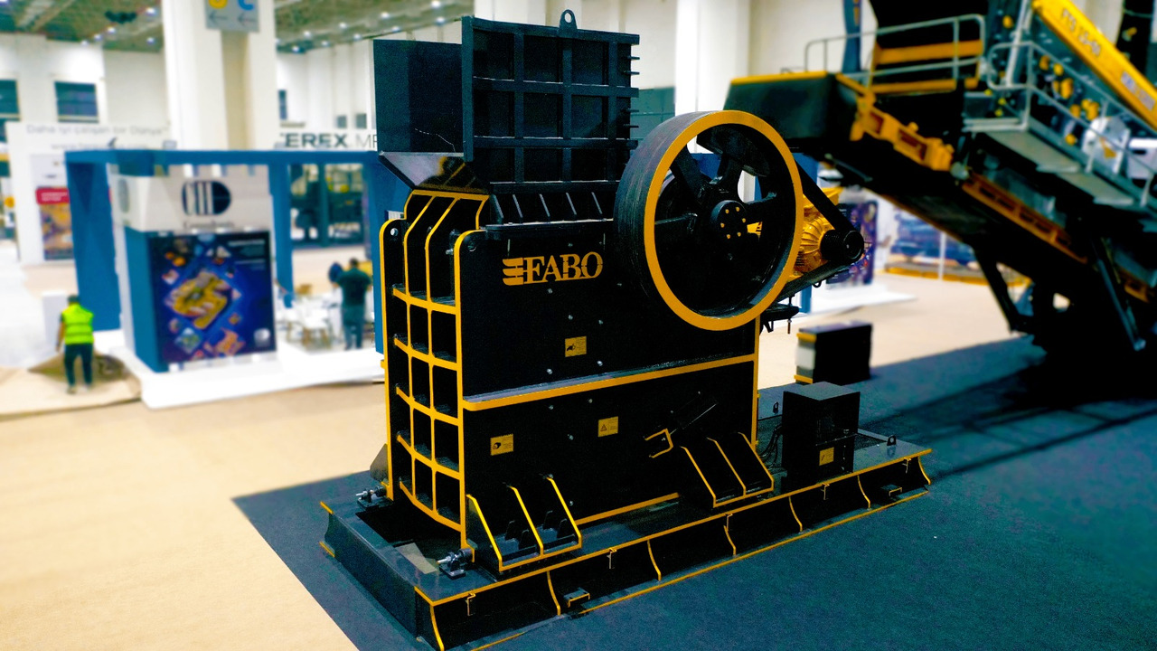 FABO Jaw crusher - Челюстна трошачка: снимка 1 FABO Jaw crusher - Челюстна трошачка: снимка 1