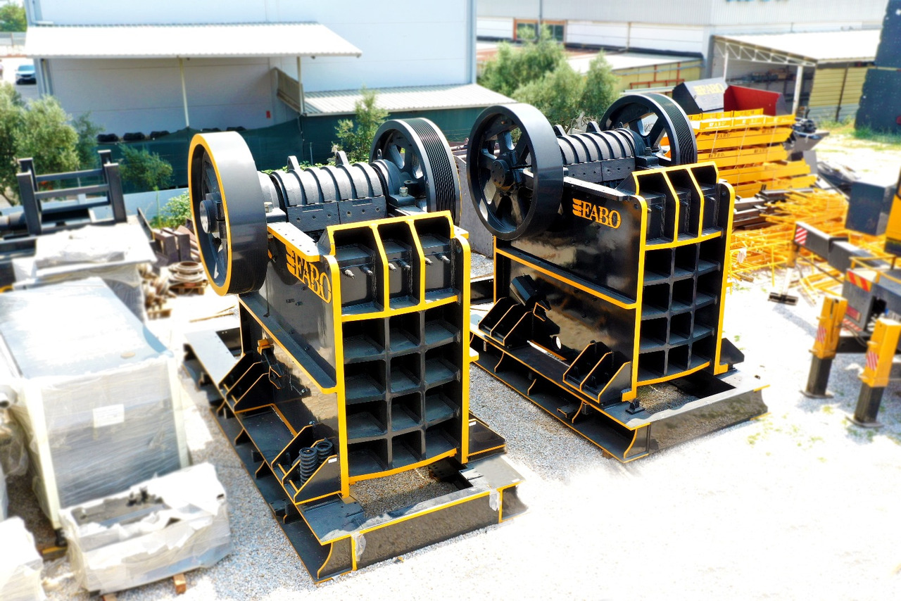 FABO Jaw crusher - Челюстна трошачка: снимка 3 FABO Jaw crusher - Челюстна трошачка: снимка 3