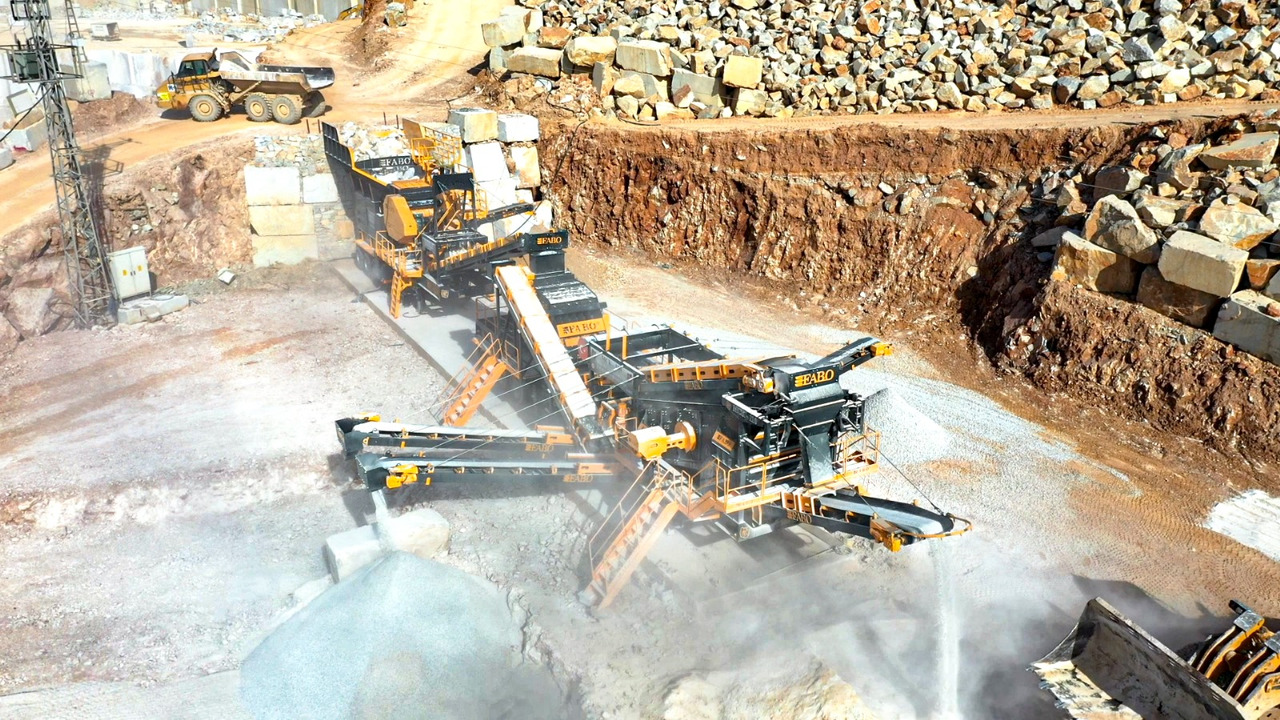 FABO Mining machinery-crushing plant - Минна машина: снимка 4 FABO Mining machinery-crushing plant - Минна машина: снимка 4
