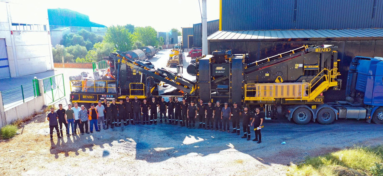 FABO Mining machinery - crushing plant - Минна машина: снимка 3 FABO Mining machinery - crushing plant - Минна машина: снимка 3