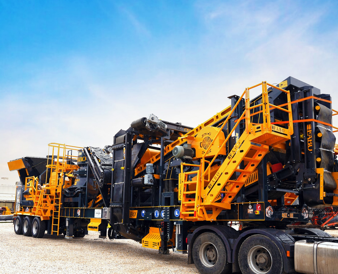 FABO Mining machinery - crushing plant - Минна машина: снимка 1 FABO Mining machinery - crushing plant - Минна машина: снимка 1