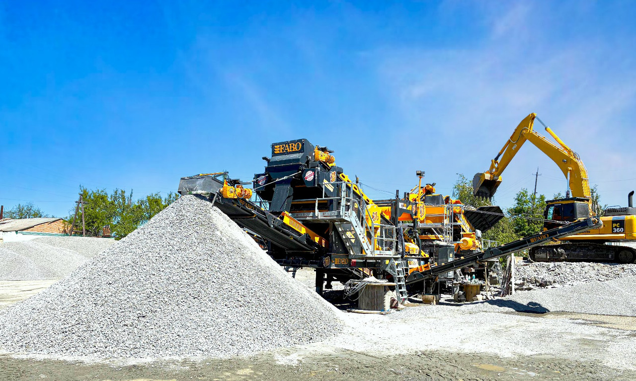 FABO Mining machinery - crushing plant - Минна машина: снимка 3 FABO Mining machinery - crushing plant - Минна машина: снимка 3