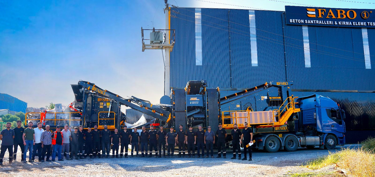 FABO Mining machinery - crushing plant - Минна машина: снимка 2 FABO Mining machinery - crushing plant - Минна машина: снимка 2
