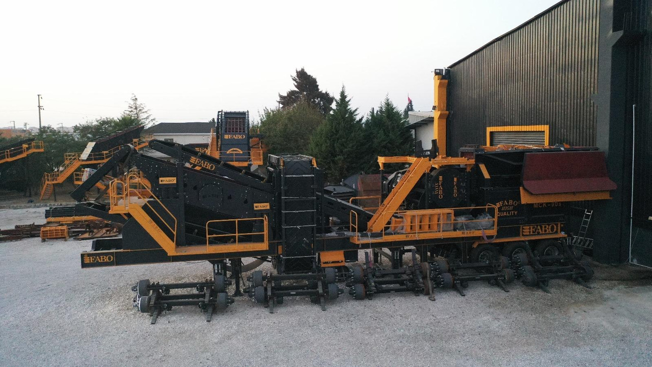 FABO Mining machinery - crushing plant - Минна машина: снимка 2 FABO Mining machinery - crushing plant - Минна машина: снимка 2