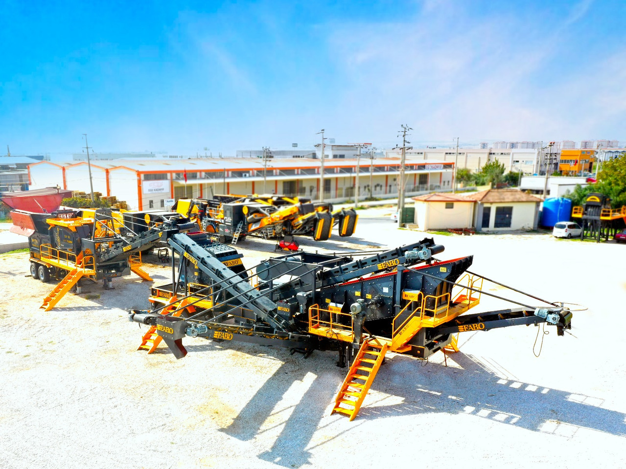 FABO Mining machinery-crushing plant - Минна машина: снимка 1 FABO Mining machinery-crushing plant - Минна машина: снимка 1