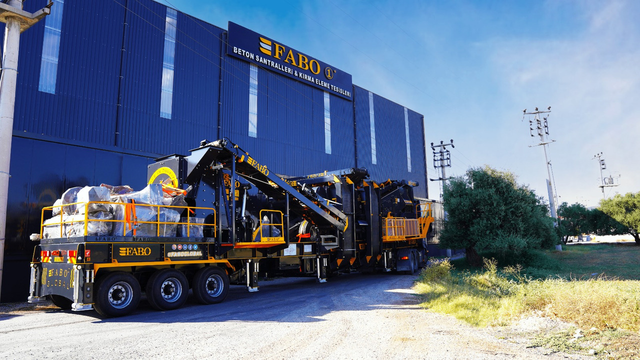 FABO Mining machinery - crushing plant - Минна машина: снимка 1 FABO Mining machinery - crushing plant - Минна машина: снимка 1