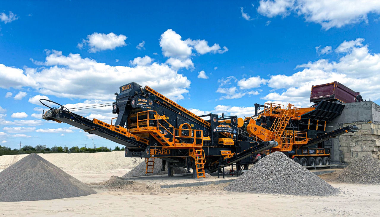 FABO Mobile crusher - Мобилна трошачка: снимка 1 FABO Mobile crusher - Мобилна трошачка: снимка 1
