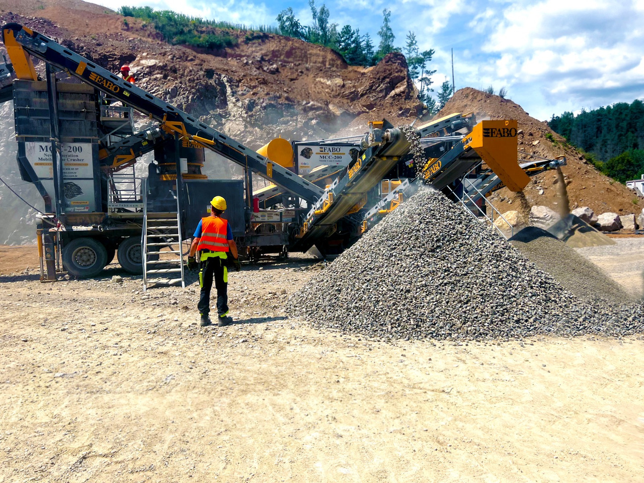 FABO Mobile crusher - Мобилна трошачка: снимка 5 FABO Mobile crusher - Мобилна трошачка: снимка 5