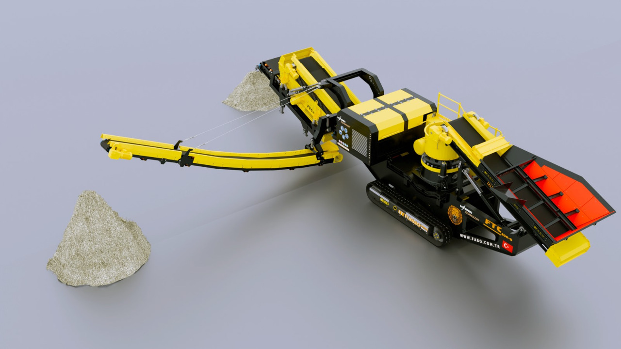 FABO Mobile crusher - Мобилна трошачка: снимка 2 FABO Mobile crusher - Мобилна трошачка: снимка 2